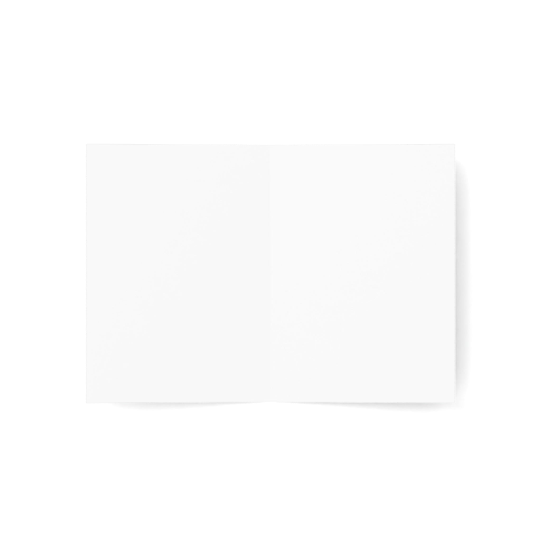Floral Silhouette Greeting Cards — Black & White Art Pack (1/10/30/50 pcs)