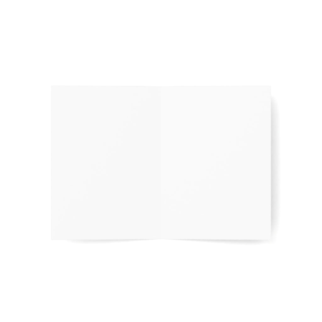 Floral Silhouette Greeting Cards — Black & White Art Pack (1/10/30/50 pcs)