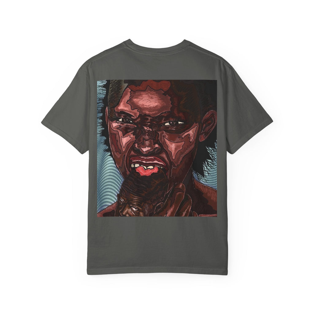 Graphic Portrait T-Shirt — Bold Expressive Face Art Tee