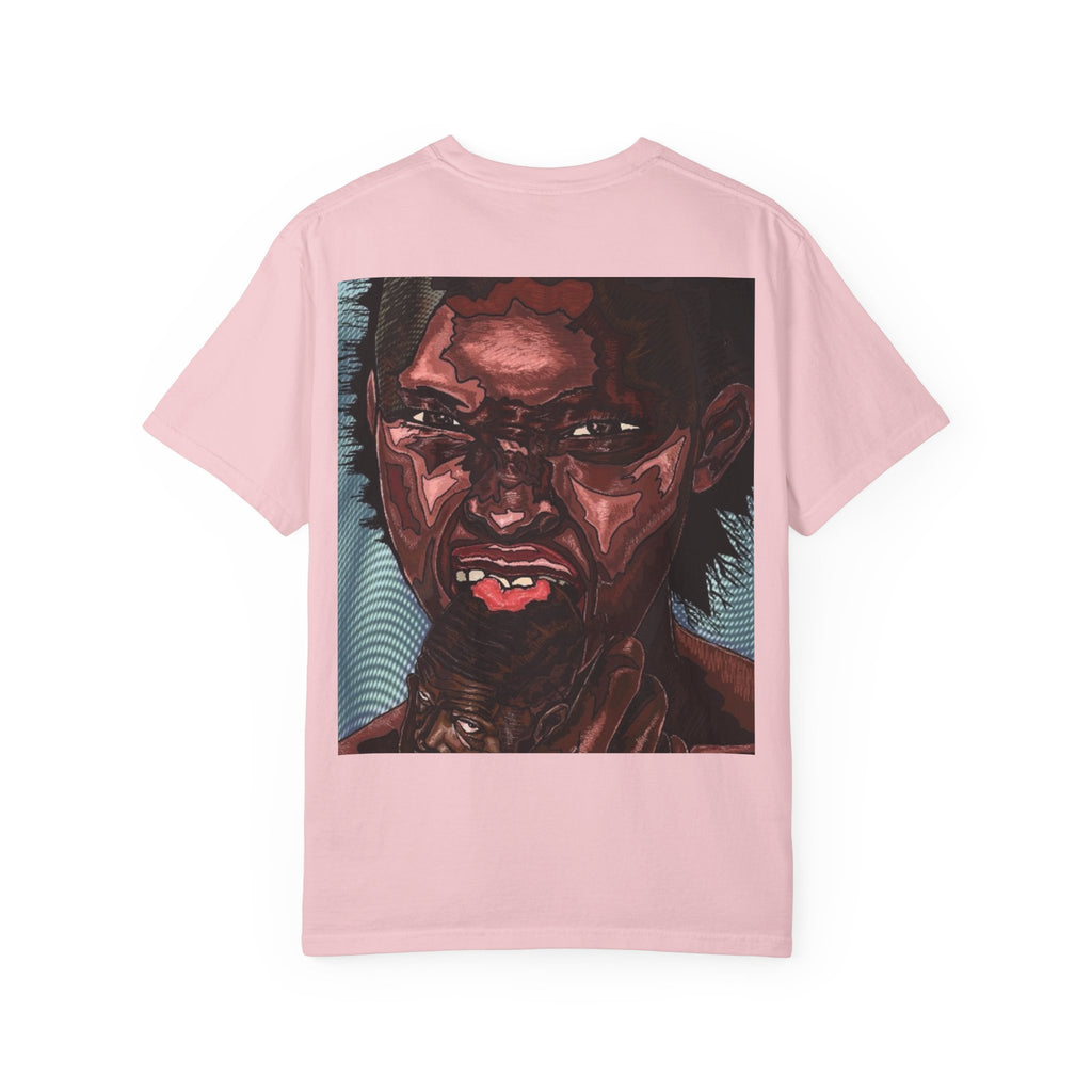 Graphic Portrait T-Shirt — Bold Expressive Face Art Tee