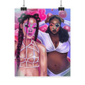 Rolled Poster — Vibrant Afro-Futurist Portrait Art Print