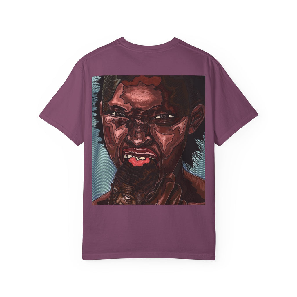 Graphic Portrait T-Shirt — Bold Expressive Face Art Tee