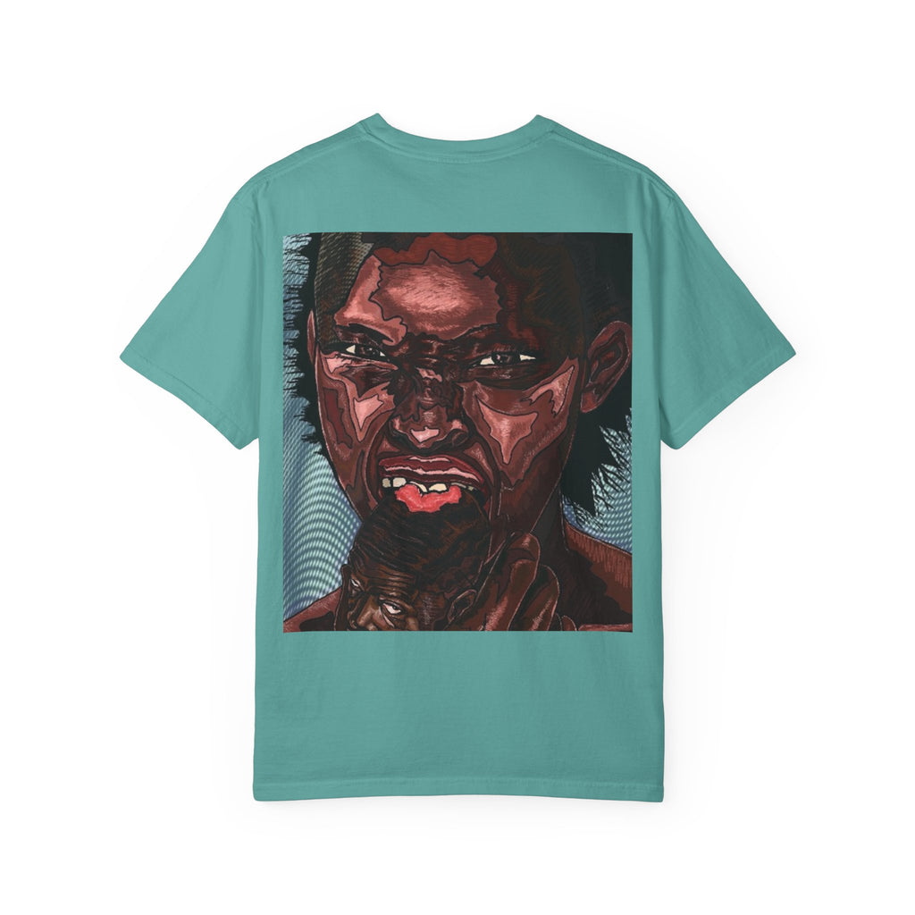Graphic Portrait T-Shirt — Bold Expressive Face Art Tee