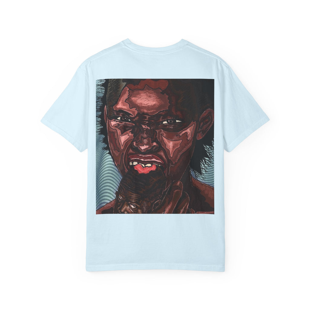 Graphic Portrait T-Shirt — Bold Expressive Face Art Tee